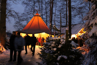 Weihnachtsstimmung Weihnachtsmarkt Marbeck